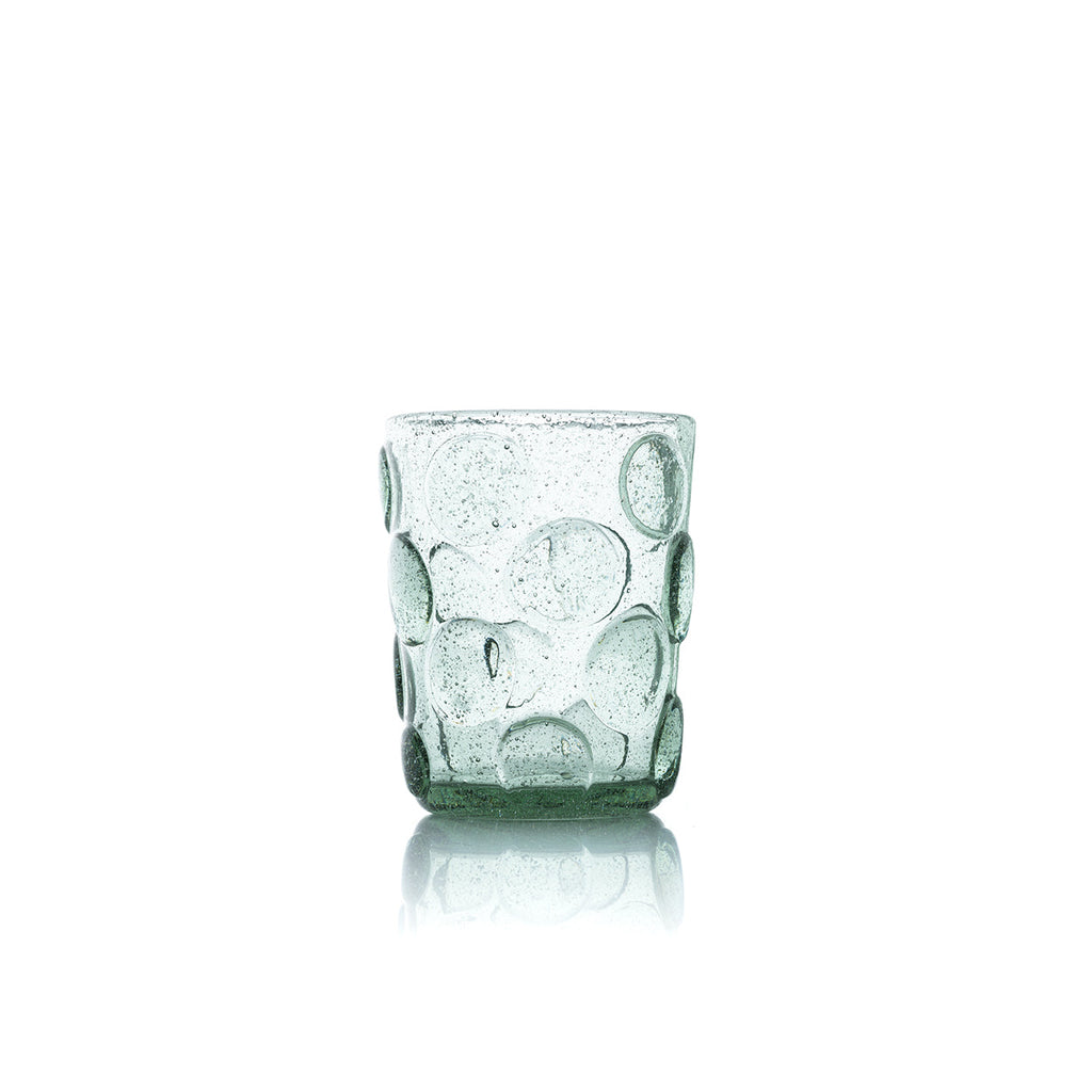 Bicchiere d'acqua Frosted Dot - Acquamarina