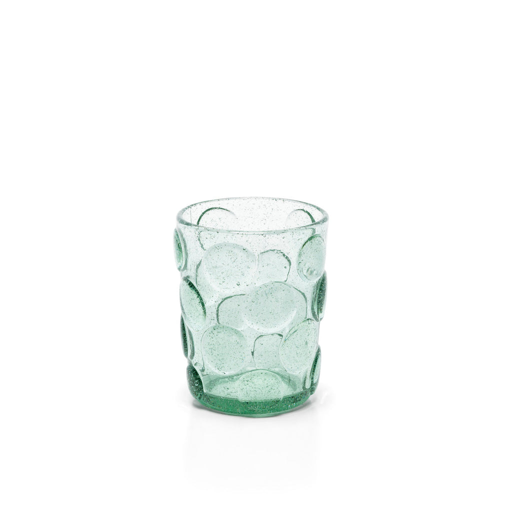 Bicchiere d'acqua Frosted Dot - Acquamarina