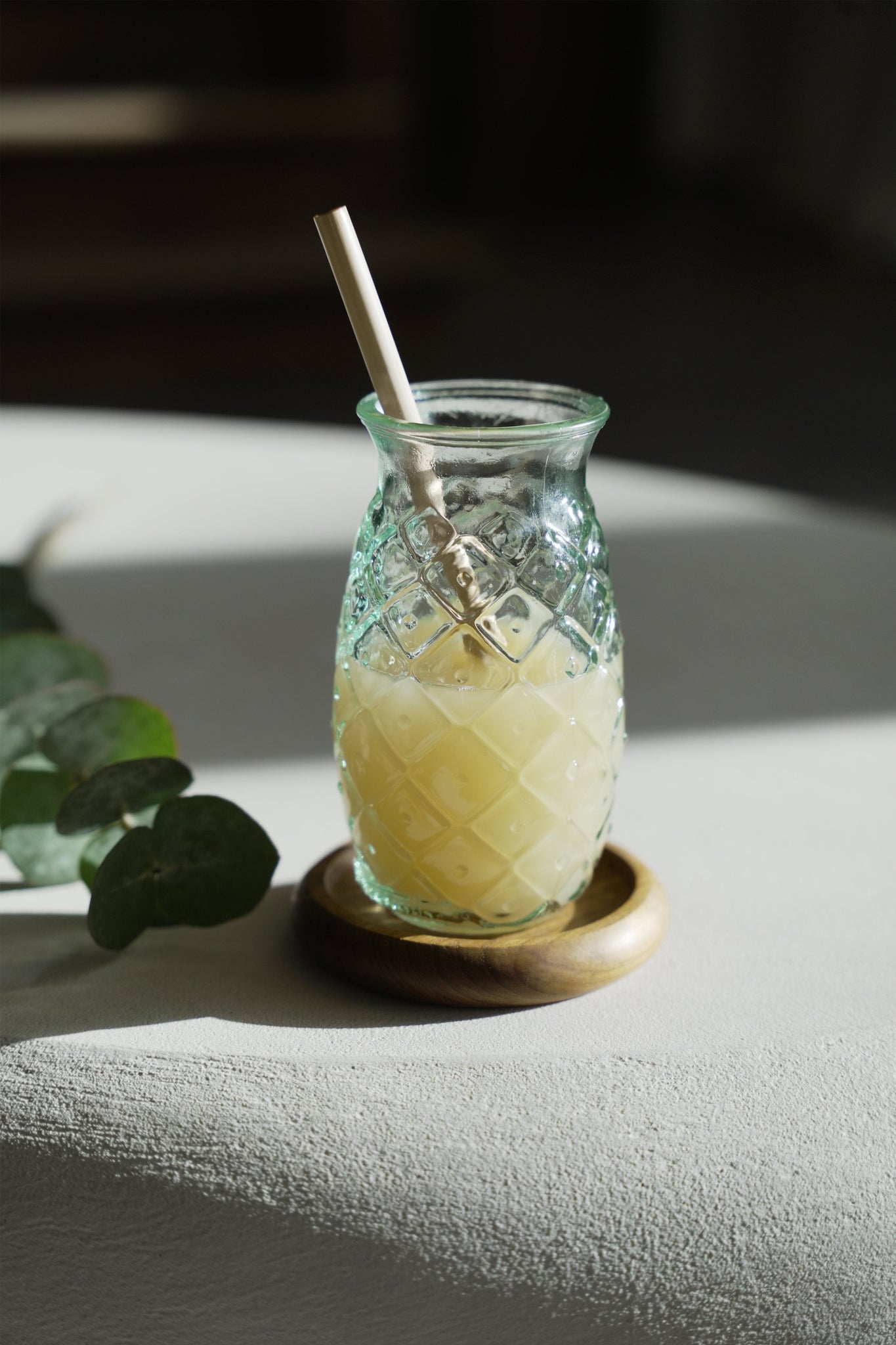 Bicchiere a forma di ananas - Blu - M