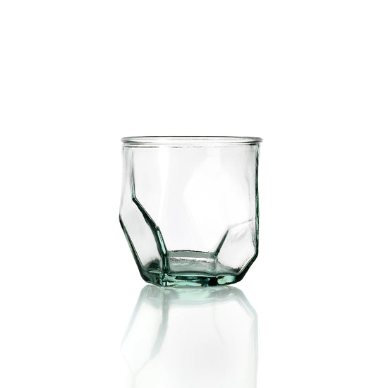 El vaso origami - azul