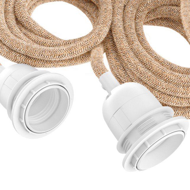 Lámparas de techo - Blanco natural - 3 unidades