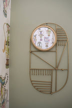 De"Do I Look Pretty" Muurhanger - Messing