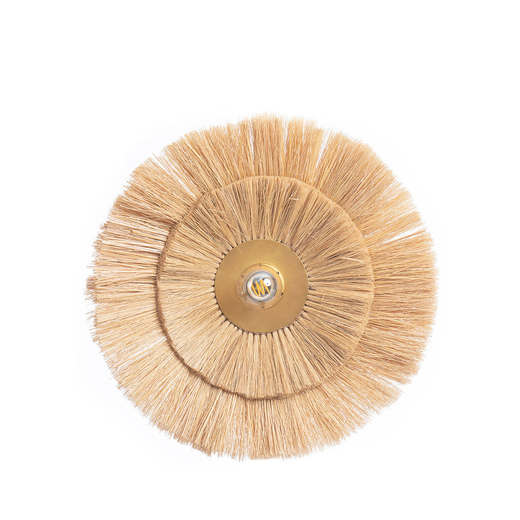 Lámpara de pared Double Trouble - dorado natural - M