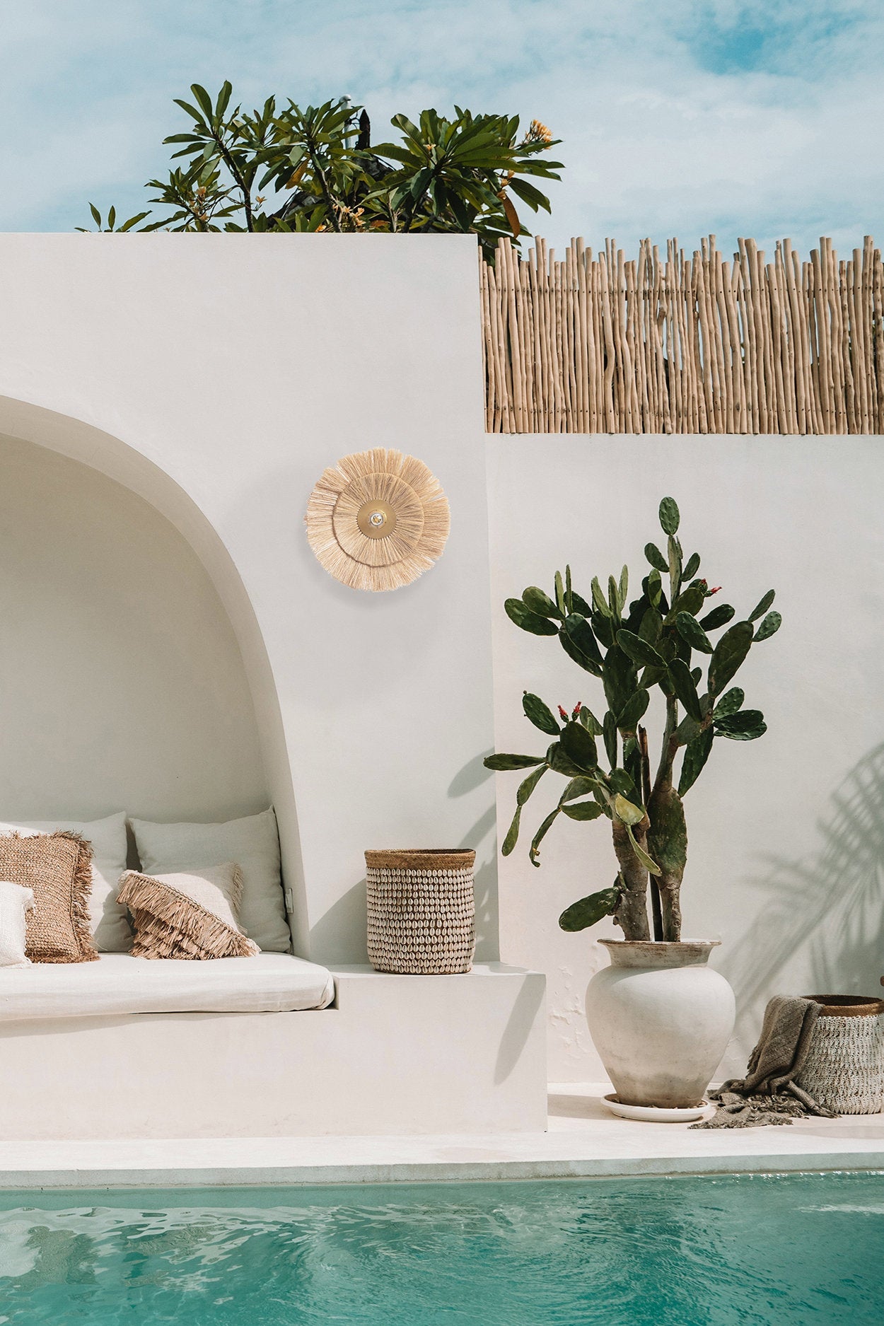 Lámpara de pared Double Trouble - dorado natural - M