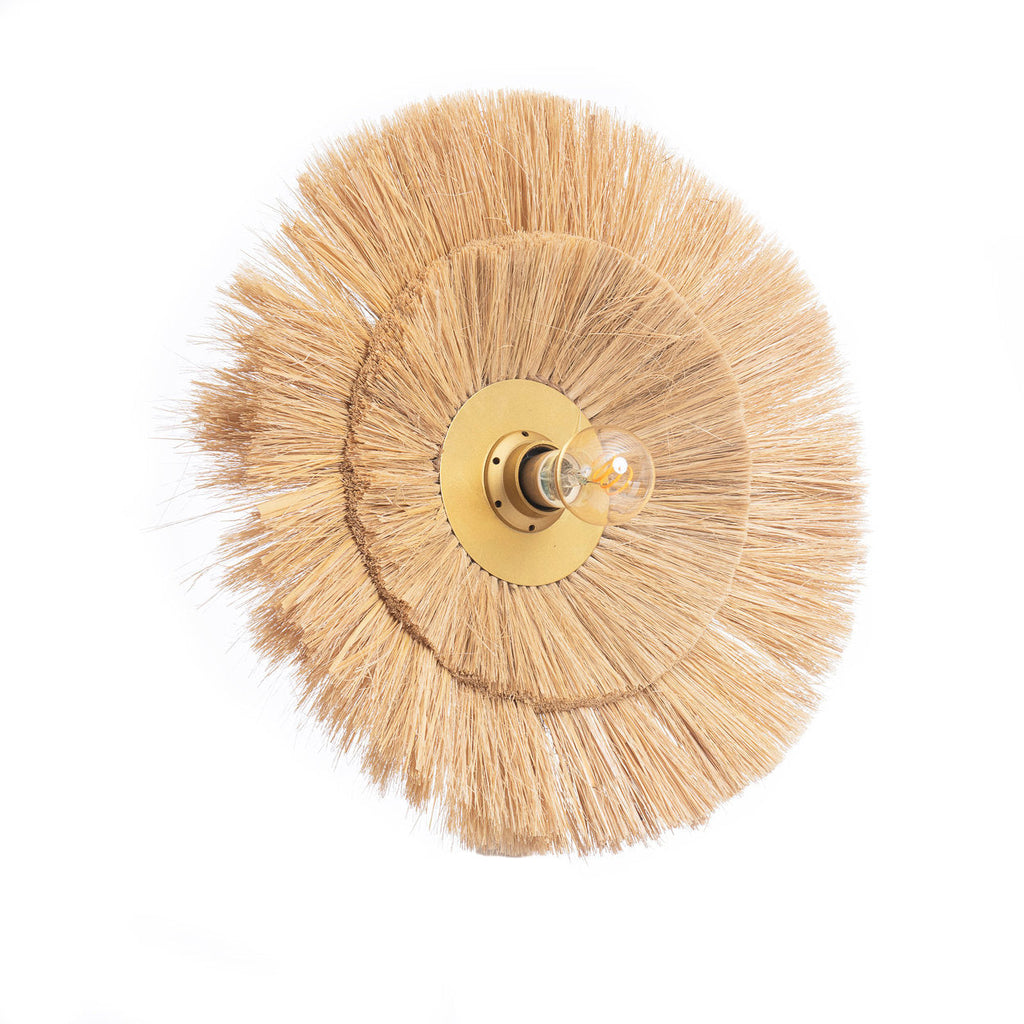 Lámpara de pared Double Trouble - dorado natural - M