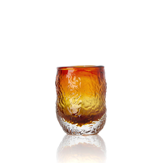 El vaso Marbella Glow - Ámbar