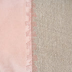 De Velvet Divorce Kussensloop - Natuurlijke Roze - 30x50
