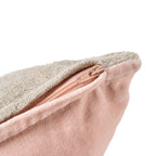 De Velvet Divorce Kussensloop - Natuurlijke Roze - 30x50