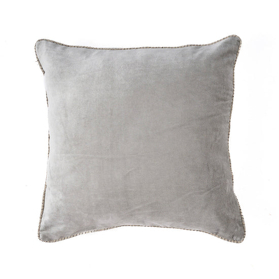 Funda de cojín Velvet Crush - Gris - 50x50