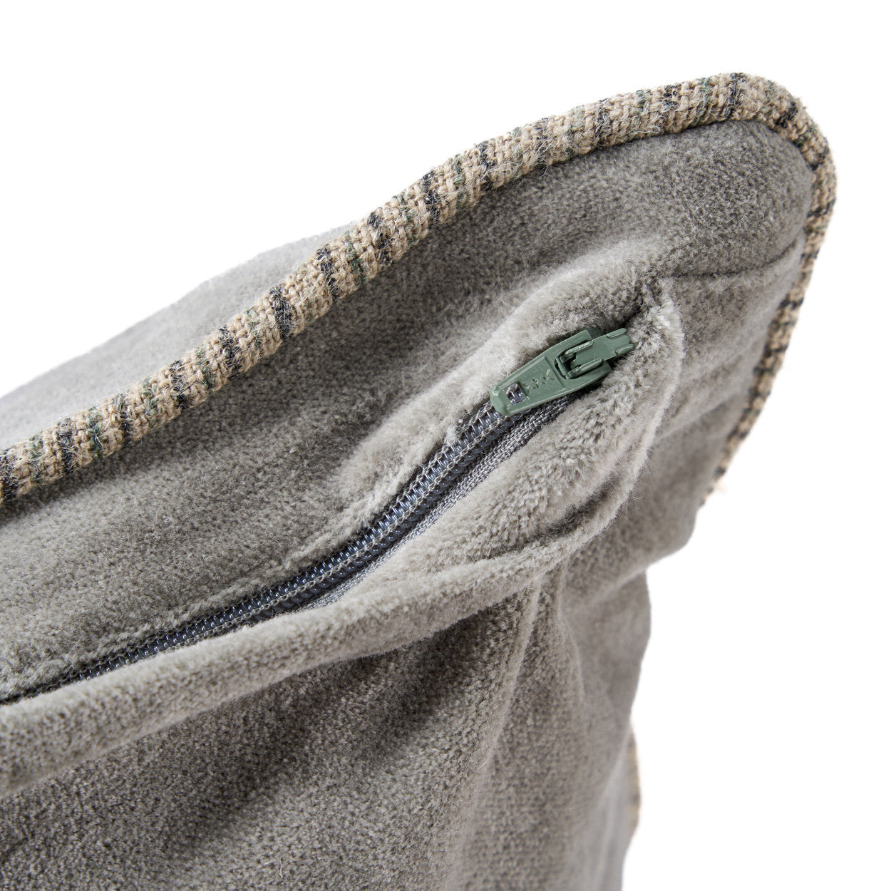 Funda de cojín Velvet Crush - Gris - 50x50