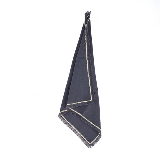 Servilleta Toscana - Negro natural - 45x45