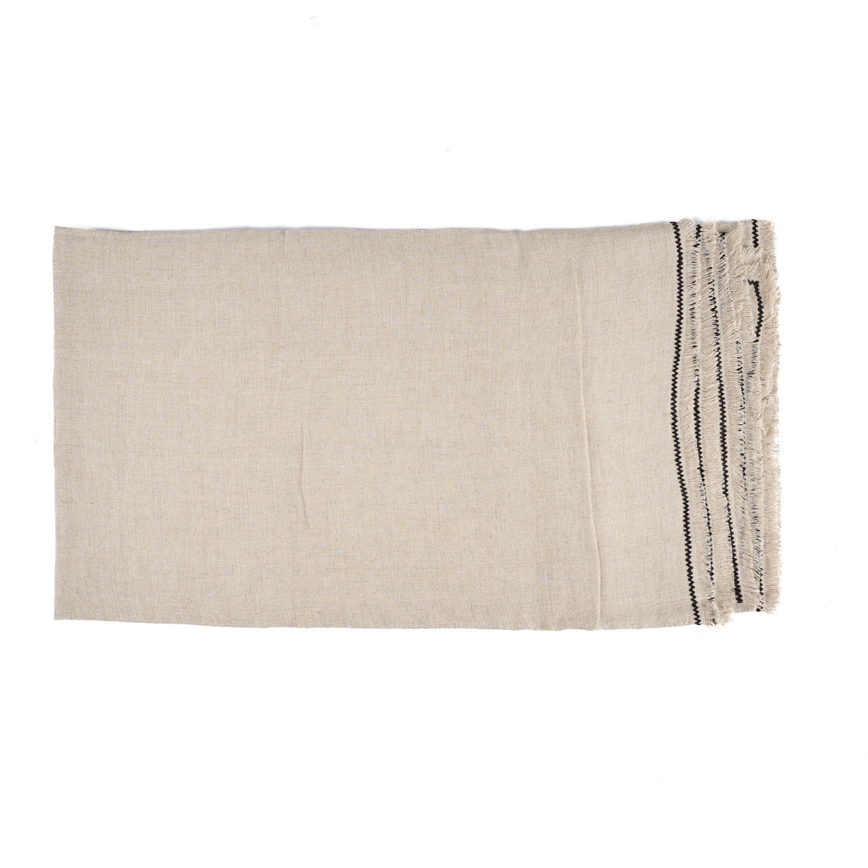 Het Tuscany Tafelkleed - Natuurlijk Zwart - 150x250