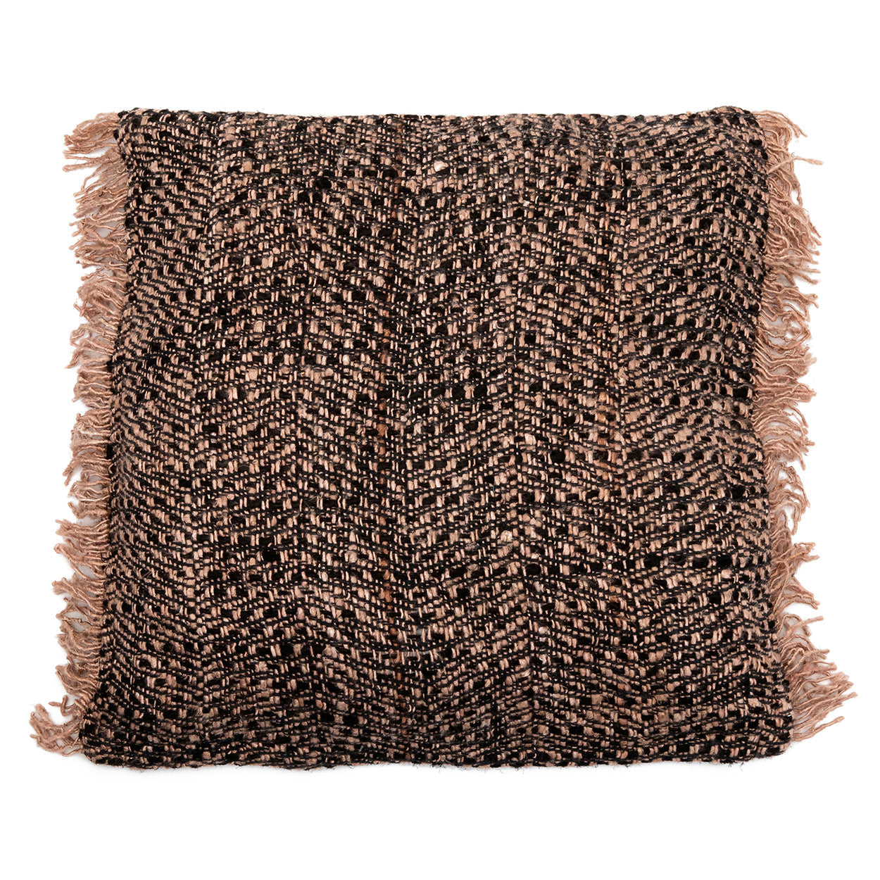 La funda de cojín Oh My Gee - negro cobrizo - 60x60