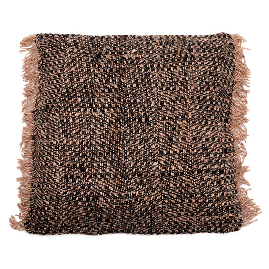 La funda de cojín Oh My Gee - negro cobrizo - 60x60