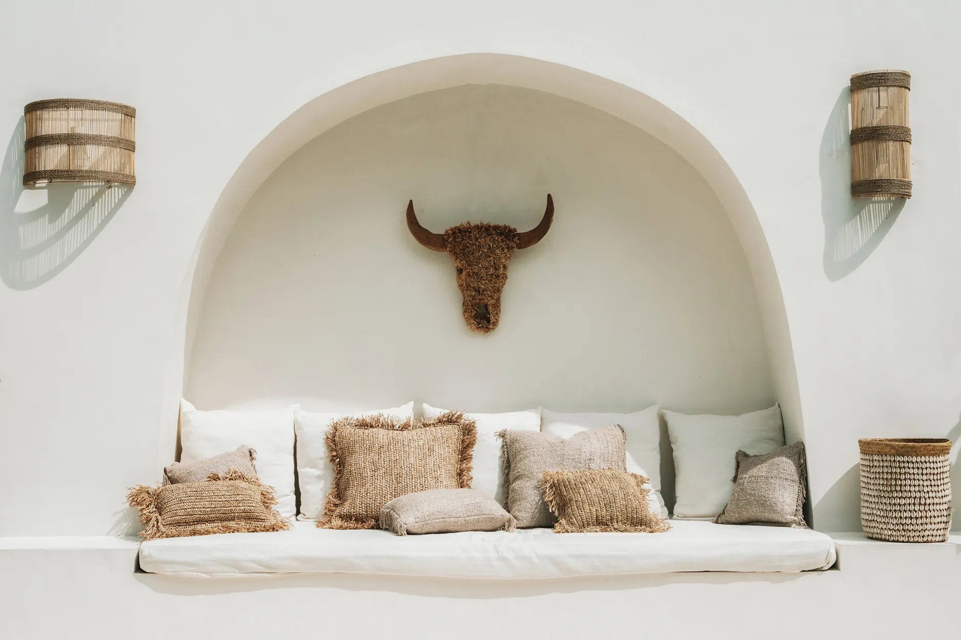 Funda de cojín Oh My Gee - beige - 40x40