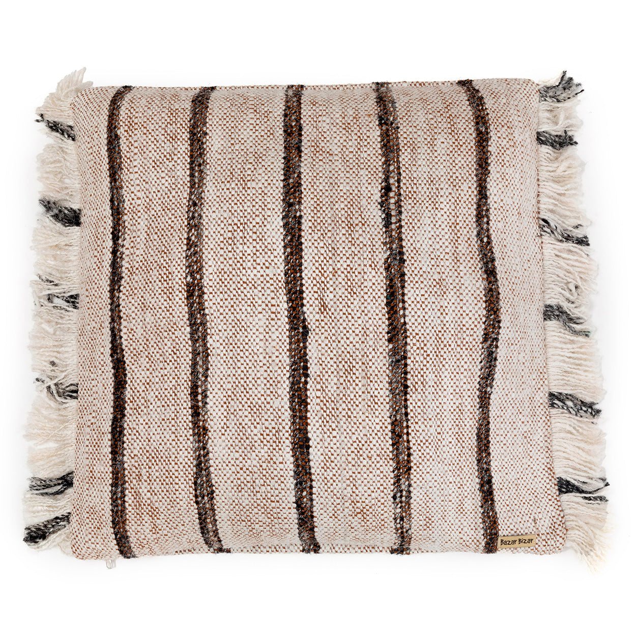 The Oh My Gee Funda de cojín - Blanco bohemio - 60x60