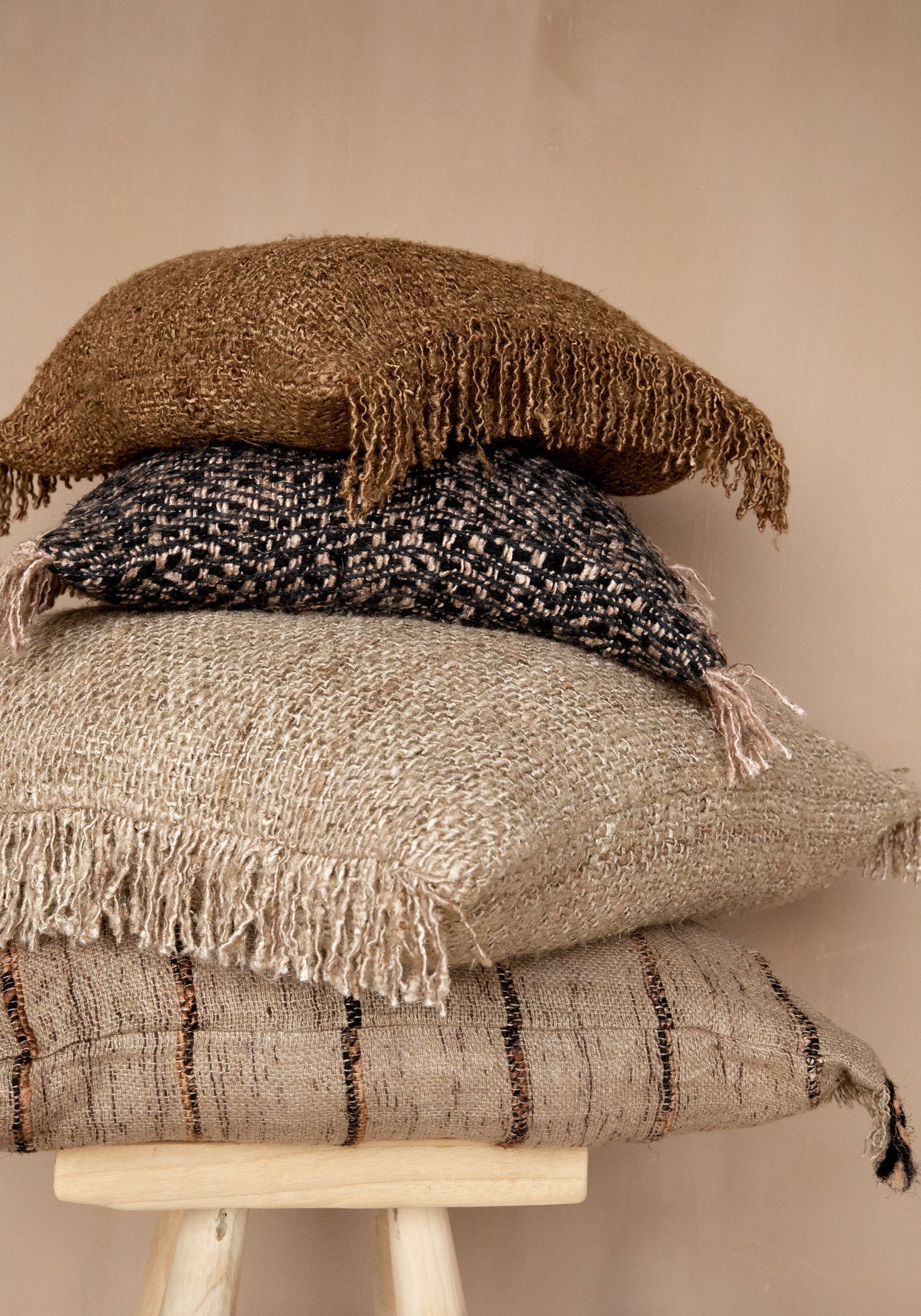 Funda de cojín The Oh My Gee - marrón - 40x40