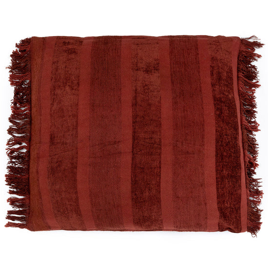 Funda de cojín Oh My Gee - Terciopelo burdeos - 60x60