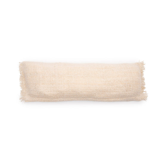 Funda de cojín Oh My Gee - crema - 35x100