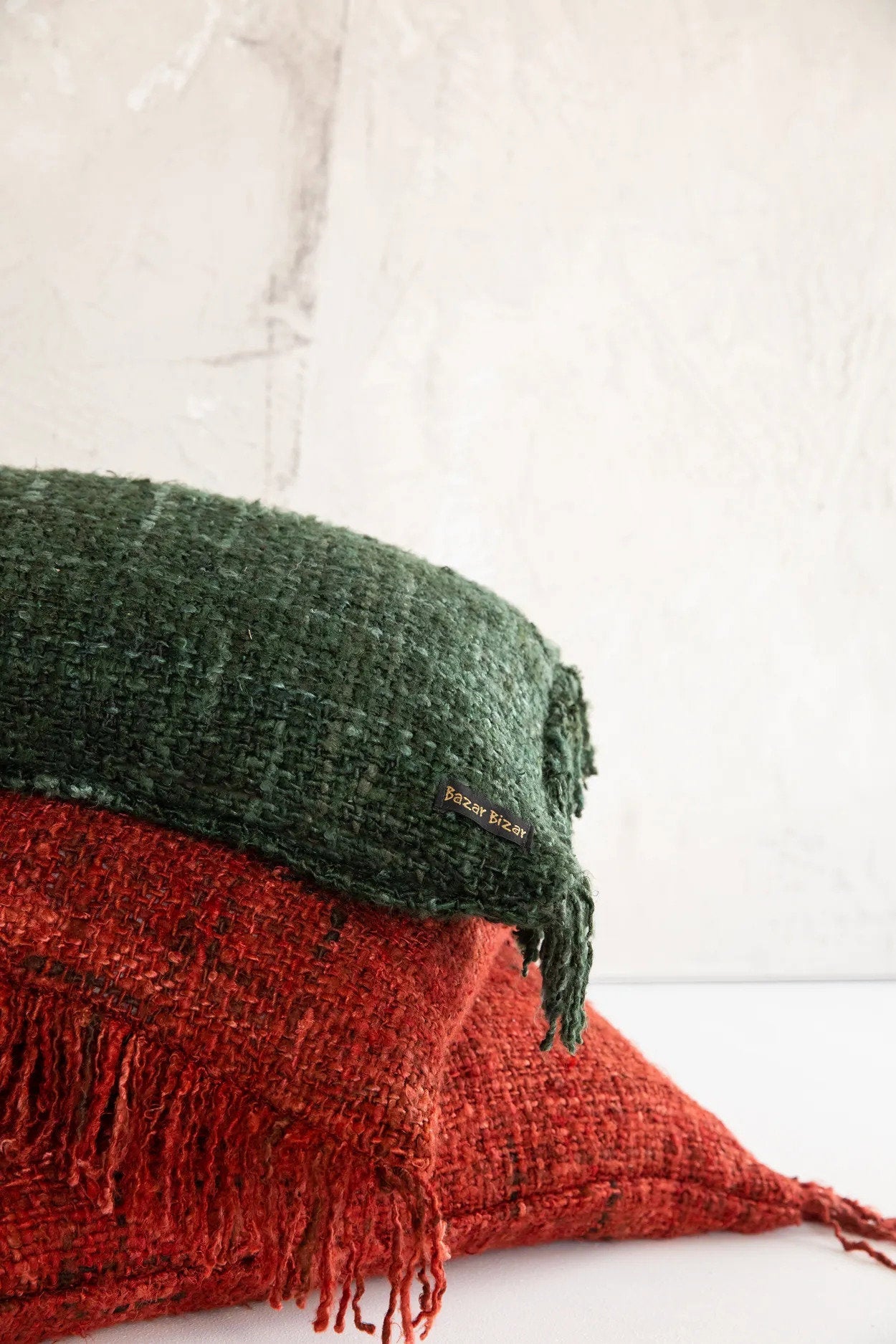 The Oh My Gee Cushion Cover - Forest Green - 30x50