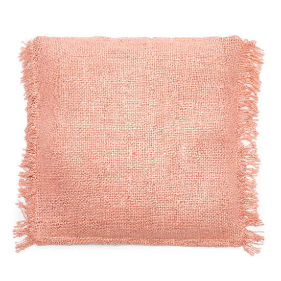Funda de cojín The Oh My Gee - rosa salmón - 60x60