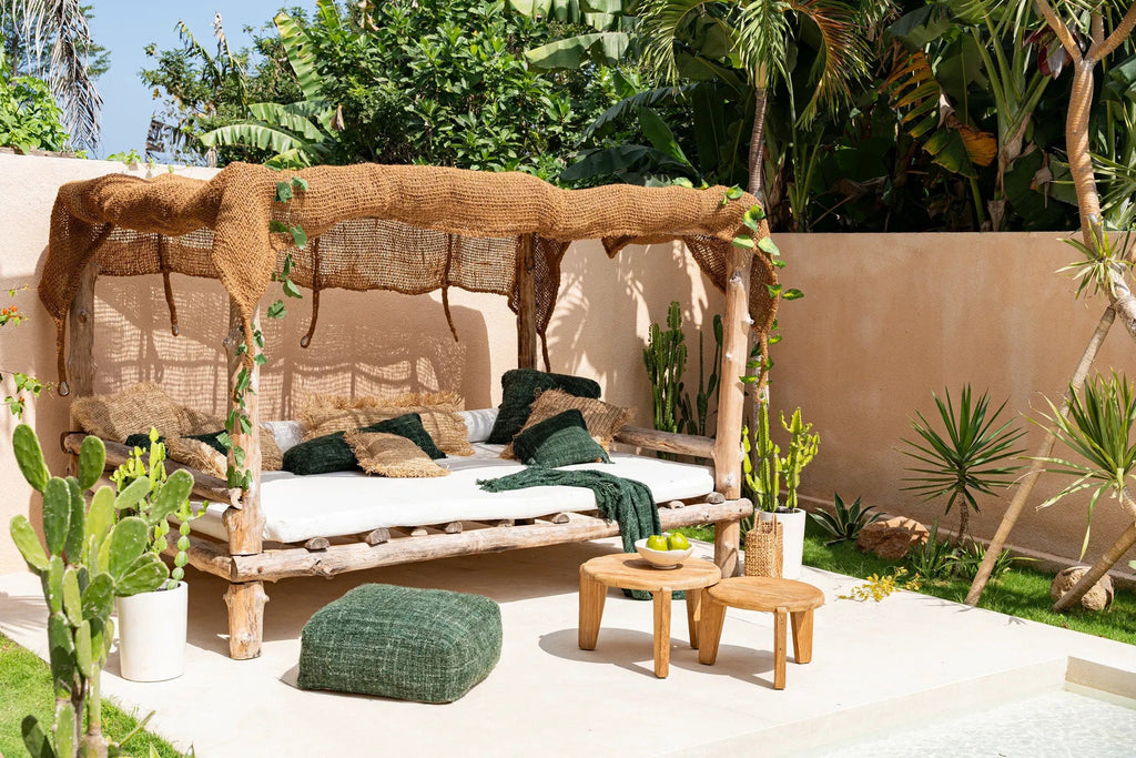 The Oh My Gee Pouffe - Forest Green