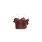The Oh My Gee Candle Holder - Burgundy Velvet - M