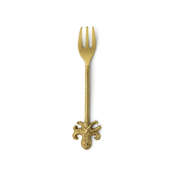 El tenedor de pulpo - Oro - S