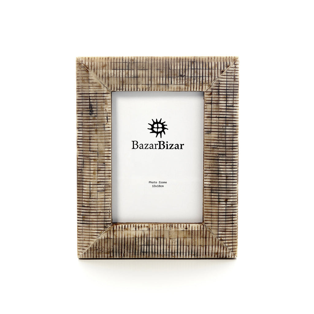 Marco Tejido del Desierto - Antiguo - 13x18