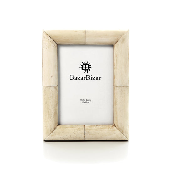 El marco Wabi Bone - Crema - 13x18