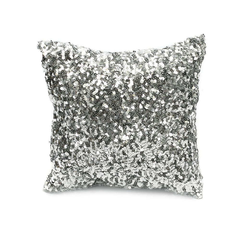 The Glitter Cushion Cover - Silver - 40x40_40