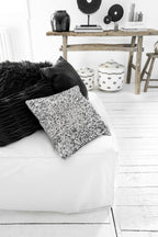The Glitter Cushion Cover - Silver - 40x40_40