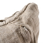 De Linen Crosier Kussensloop - Naturel