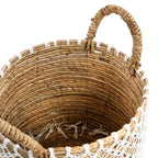 The Crossed Stitched Macrame Basket - M