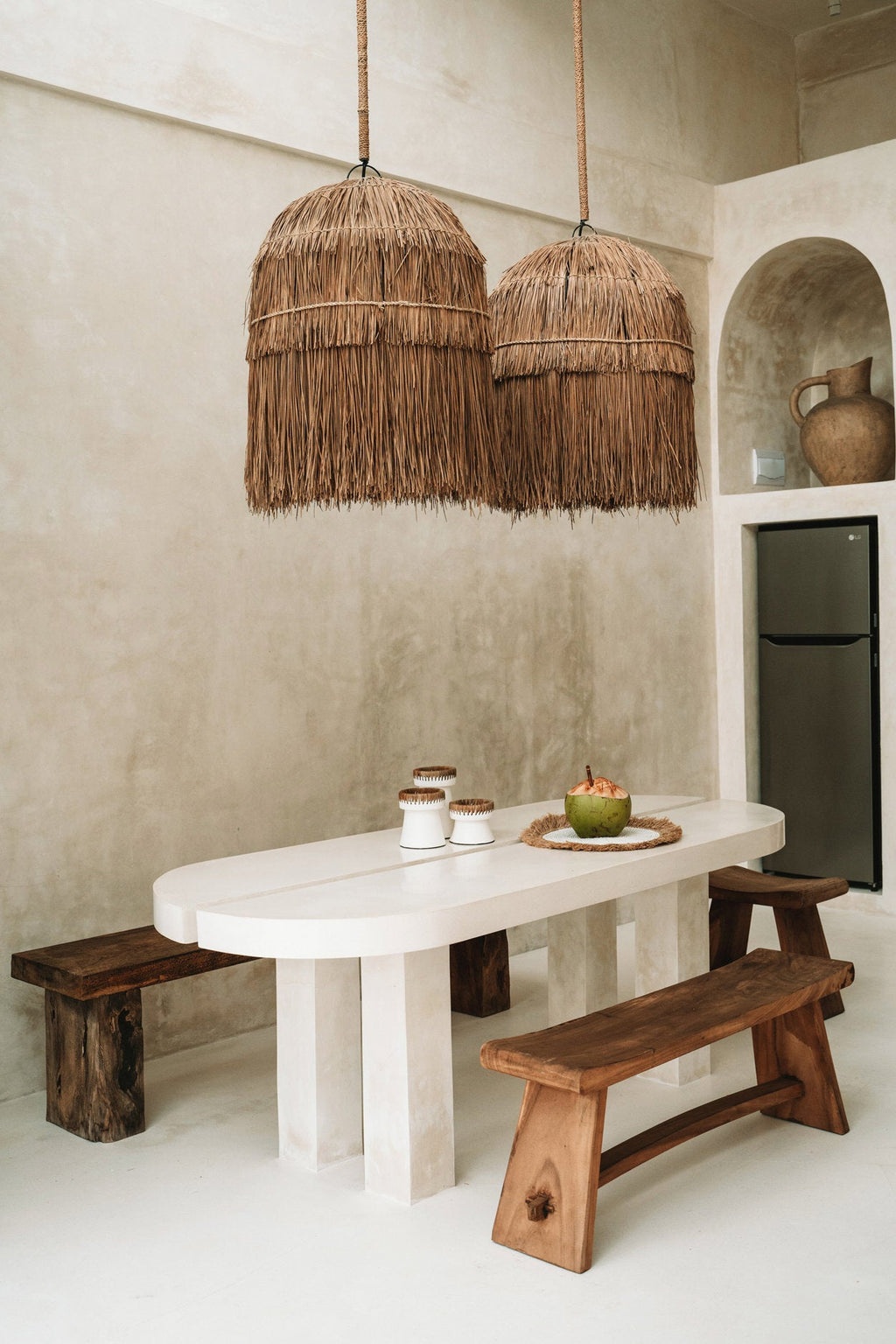 The Suar Bench - Natural - 120