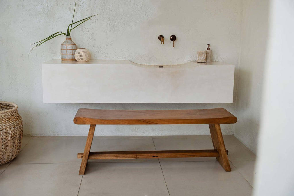 The Suar Bench - Natural - 120