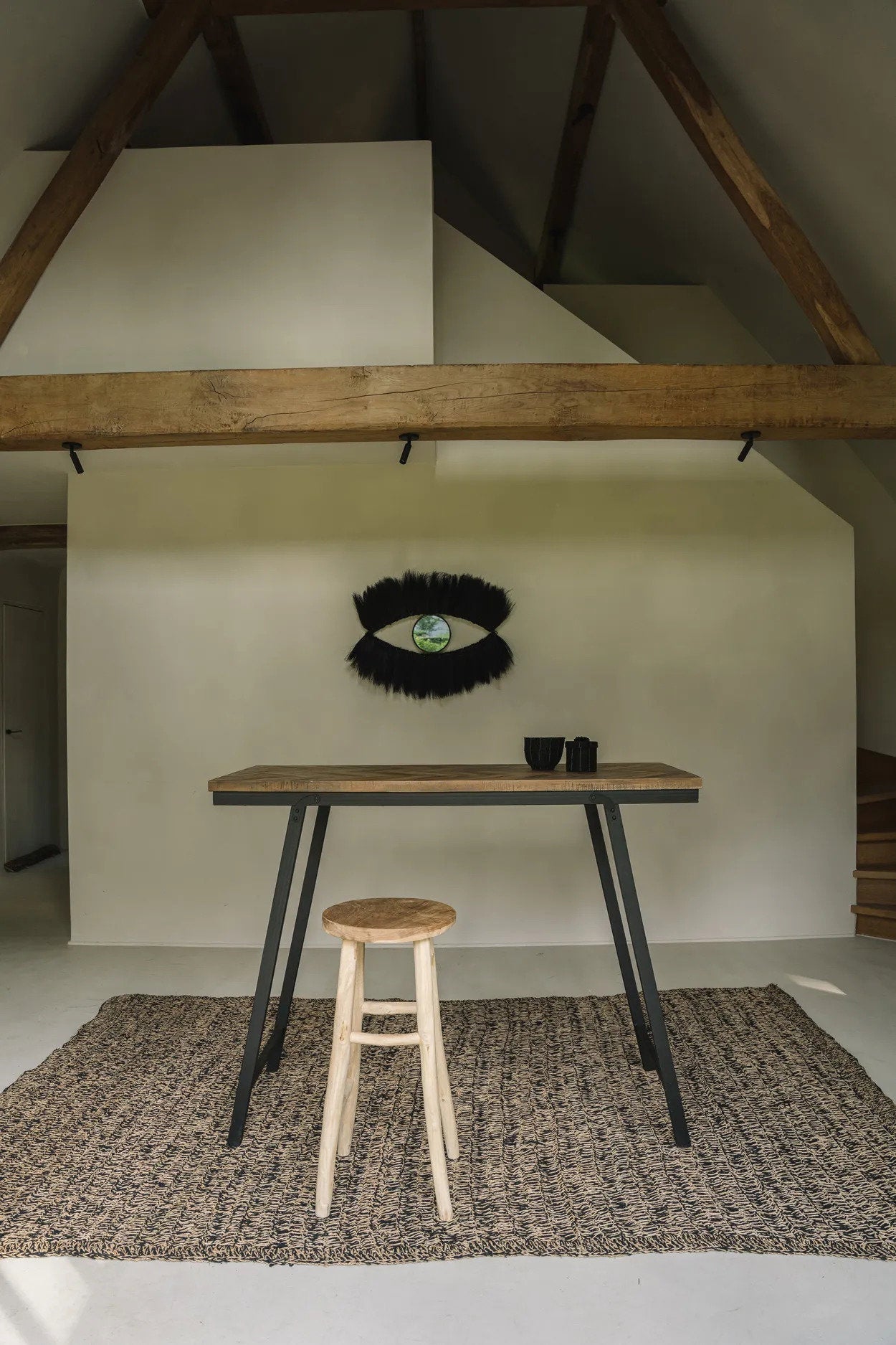 El espejo Ojo Negro - Negro