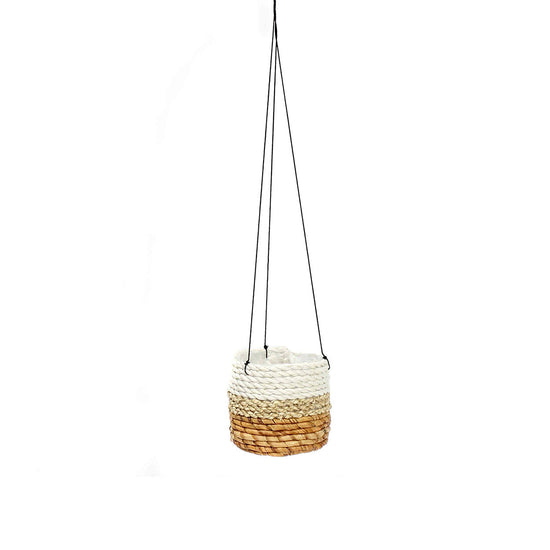 Colgador para planta Banana - Blanco natural - S