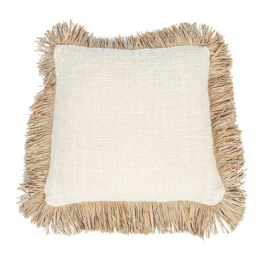 Funda de cojín Saint Tropez - Blanco natural - 60x60