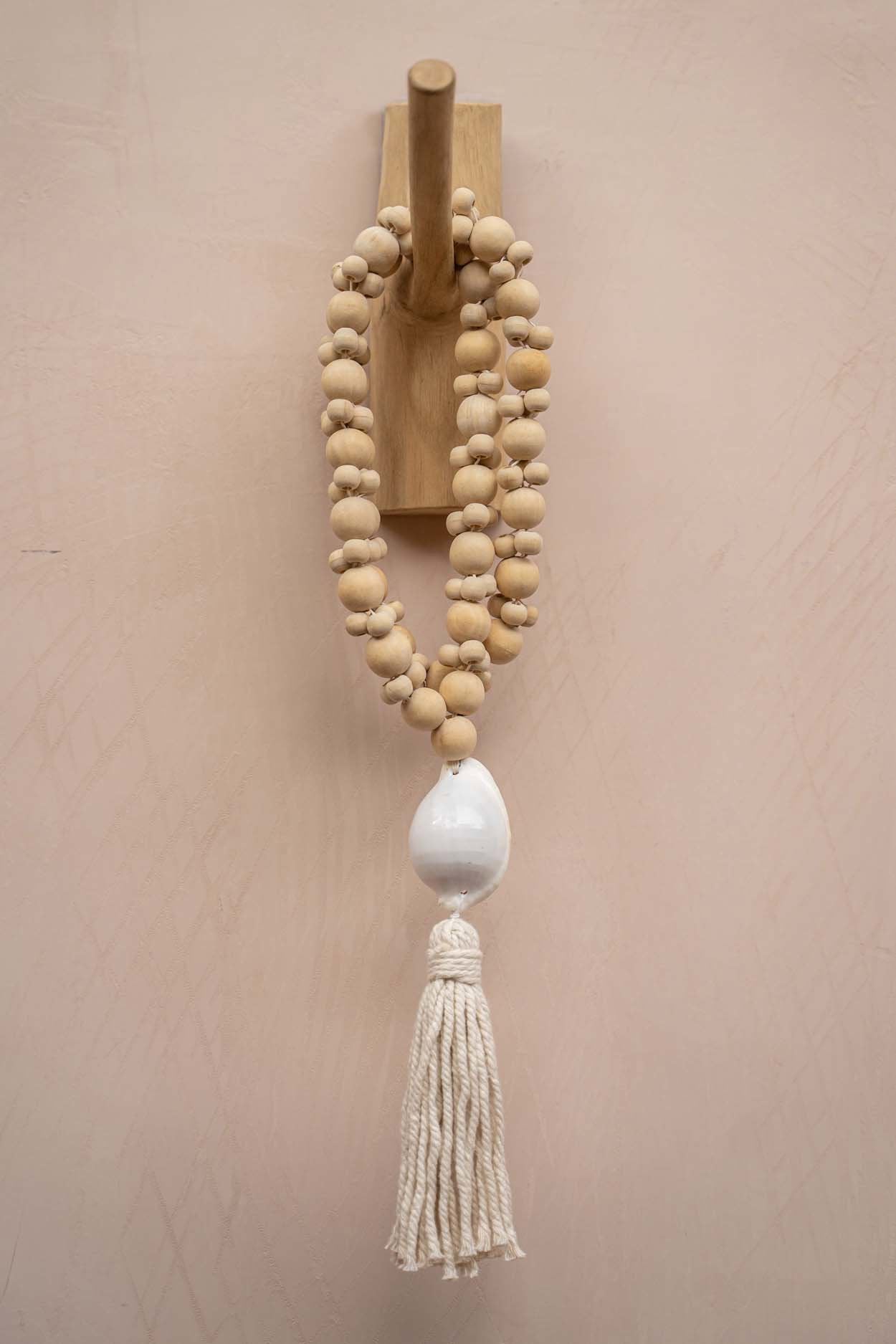 Le collier Kubu - blanc naturel