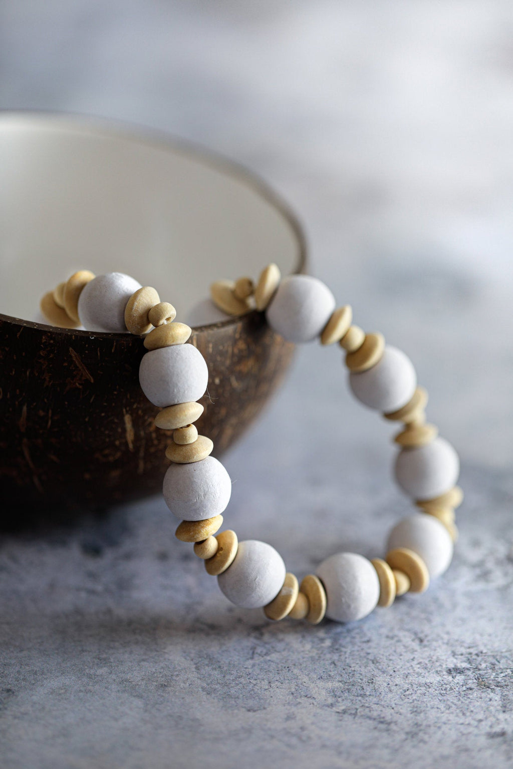 The Canggu Necklace - Natural White