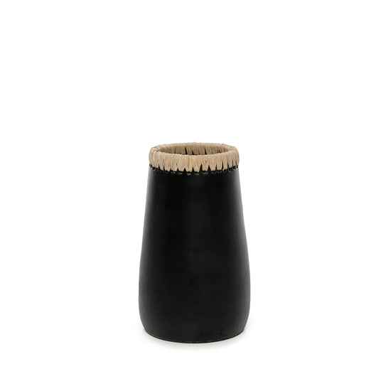 El Jarrón Sigiloso - Negro Natural - P