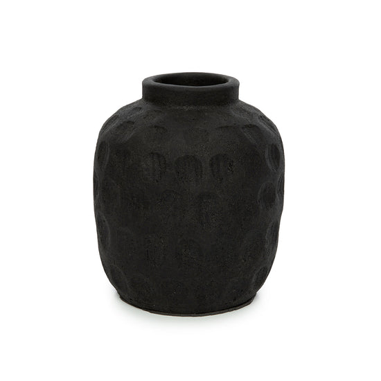 Jarrón de moda - Negro - M