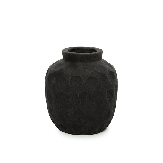 Jarrón de moda - Negro - S