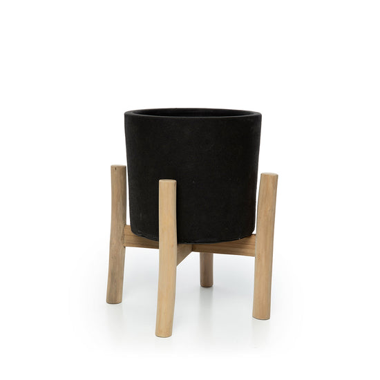 The Charcoal Low - Negro natural - S