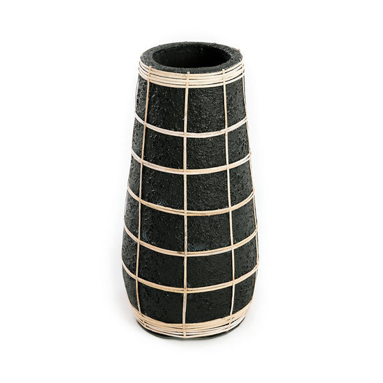 El jarrón Cutie - Negro natural - G
