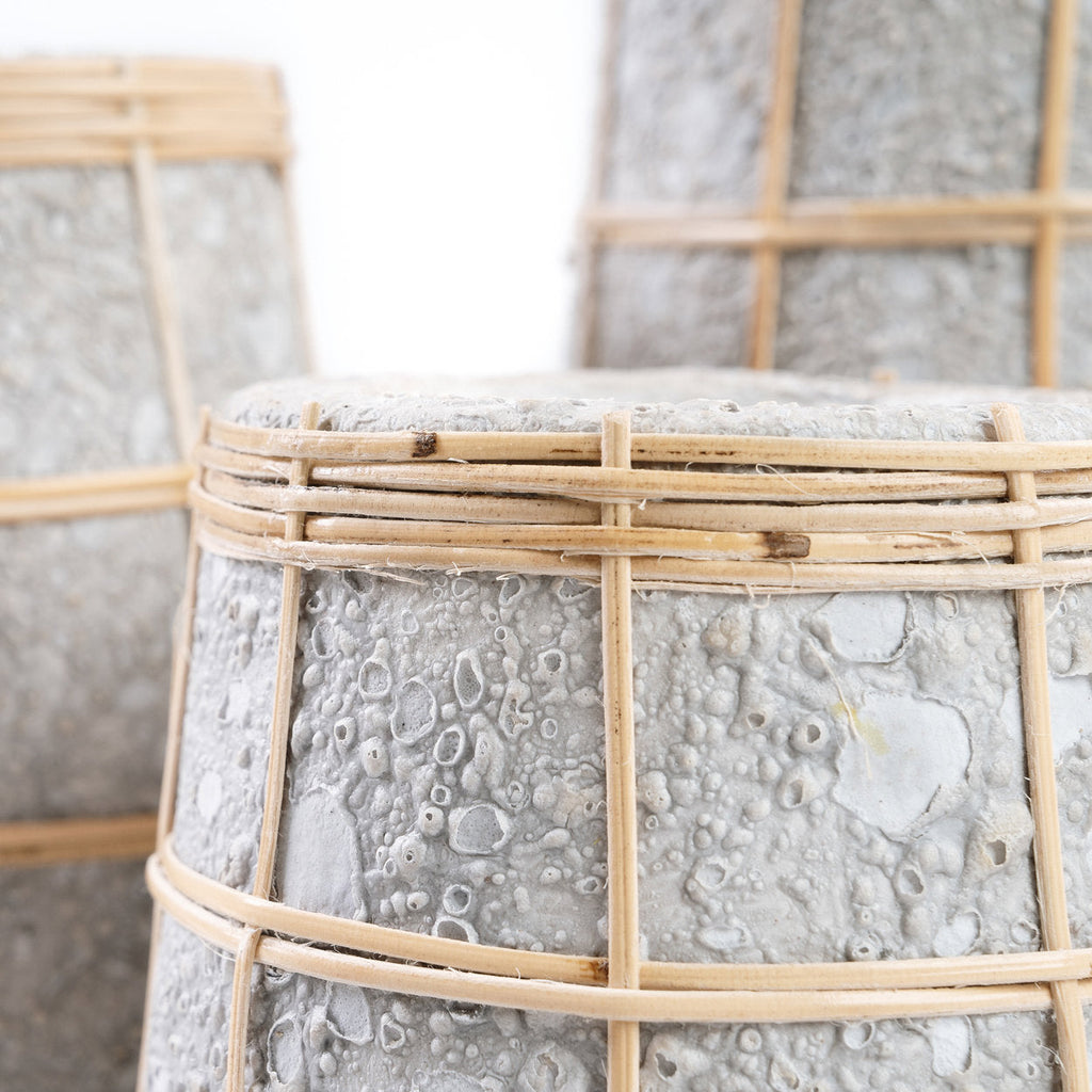 Jarrón Cutie - Hormigón natural - L