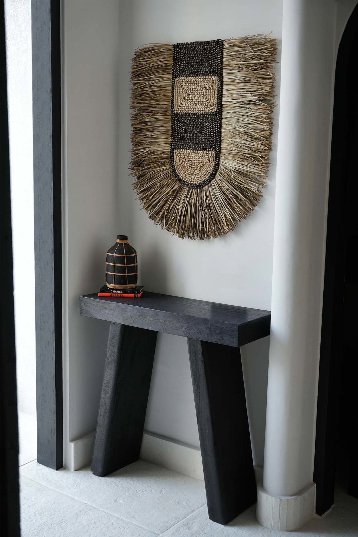 El jarrón Whoopy - Negro natural - M