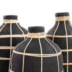 The Whoopy Vase - Black Natural - M