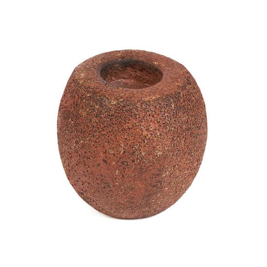 Portavelas Cavestone - Terracota